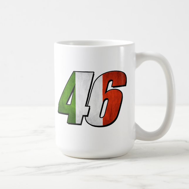 VR46flag Kaffemugg (Höger)
