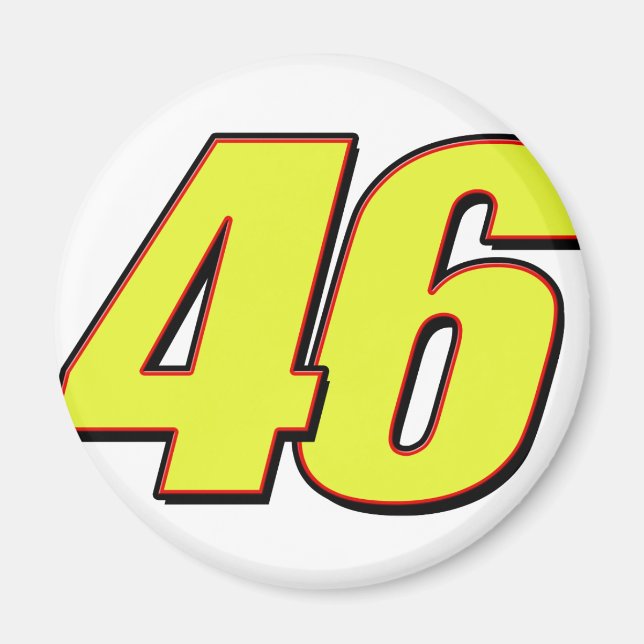 VR46redline Magnet (Framsidan)