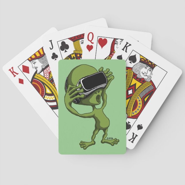VR Alien Casinokort (Baksidan)