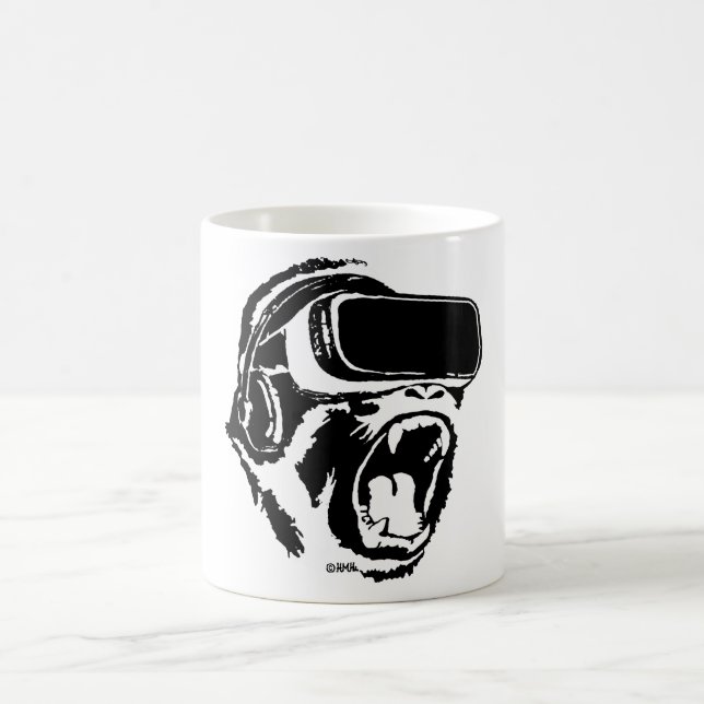 VR-gorilla Kaffemugg (Center)