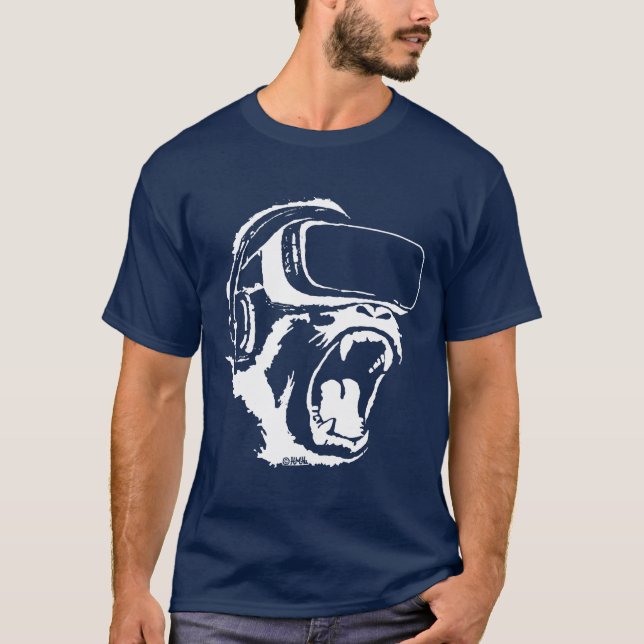 VR-gorilla Tee Shirt (Framsida)