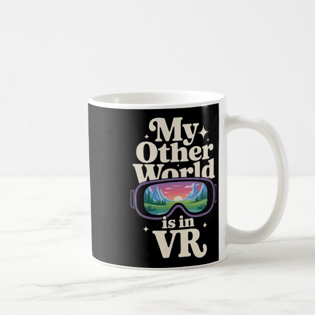 VR-headset för uppslukande spelvärldar Kaffemugg (Höger)