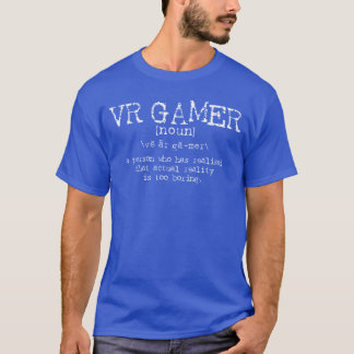 VR-spelare Definition Rolfig Virtuell Verklighet G T Shirt
