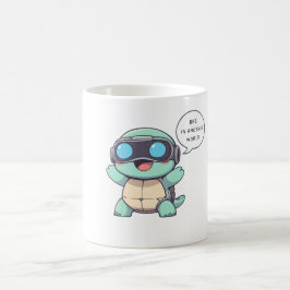 VR-spelare Sköldpadda "BRB I En Annan Värld" Kawai Kaffemugg
