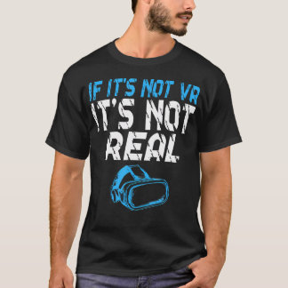 Vr Spelare Vr Spelare Virtual Reality Vr Spel Vide T Shirt