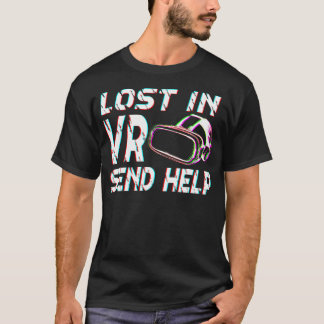 Vr Spelare Vr Spelare Virtual Reality Vr Spel Vide T Shirt