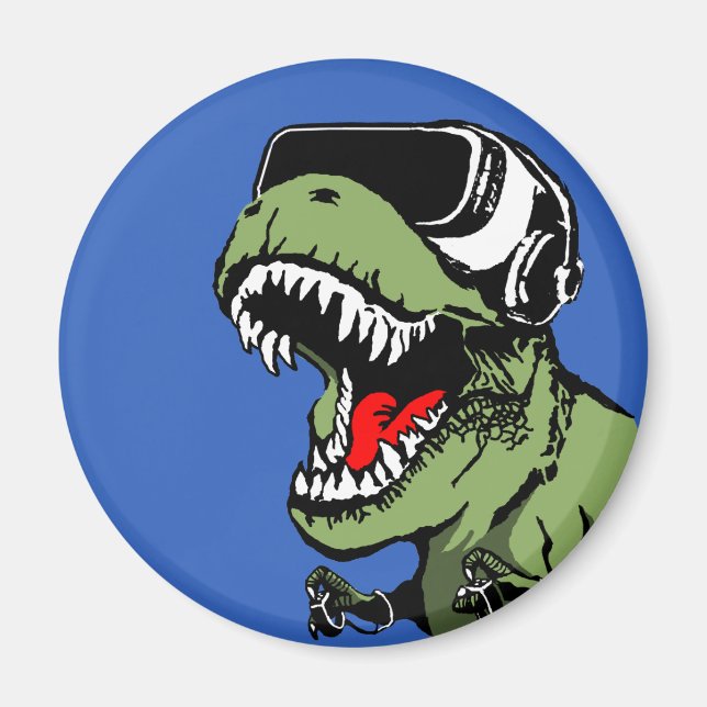 VR T-rex Magnet (Framsidan)