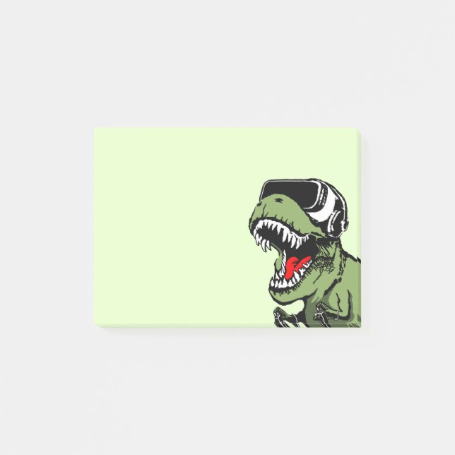 VR T-rex Post-it Block (Framsida)