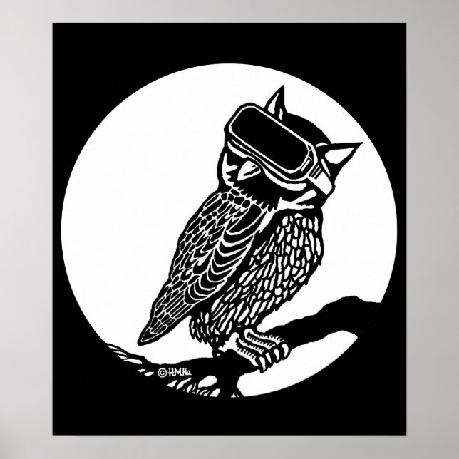 VR Uggla Poster (Framsidan)