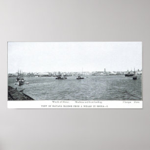 Vraket efter USS Maine Poster
