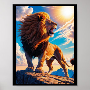 Vrål av oberoende frihet T-dekal Poster