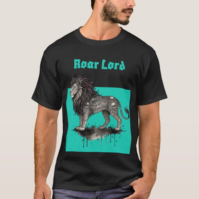 Vråla herre t shirt (Framsida)