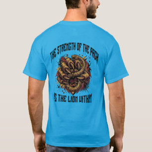 Vråla Högre Lejon T-Shirt – Nationens Styrka