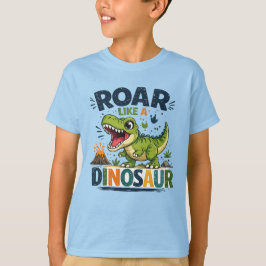 Vråla som en dinosaurie t shirt