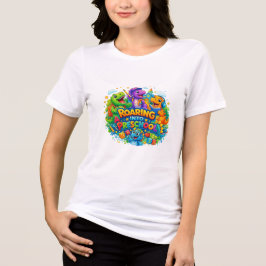 Vrålande in i förskolan t shirt