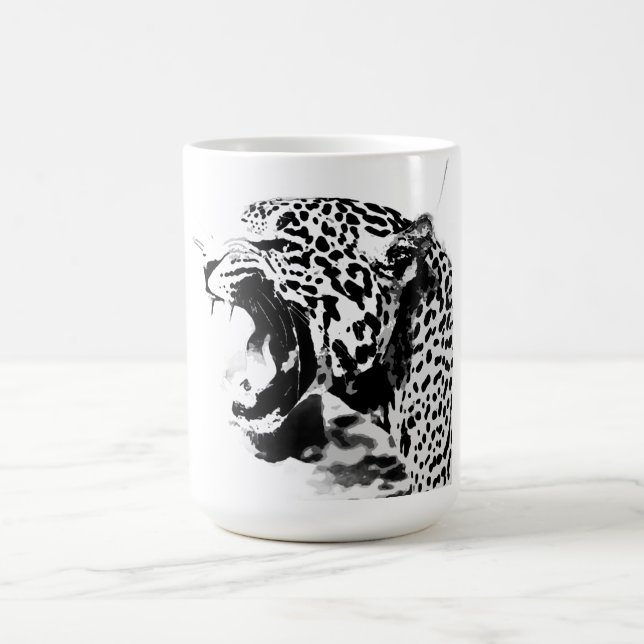 Vrålande Jaguar Kaffemugg (Center)