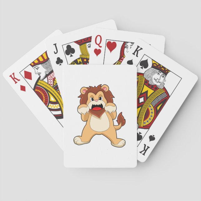 Vrålande lejon.PNG Casinokort (Baksidan)