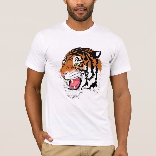 Vrålande Tiger Tröja (Framsida)