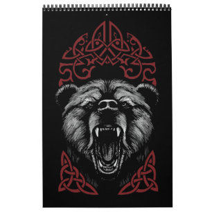 Vrålande Viking Björn Kalender