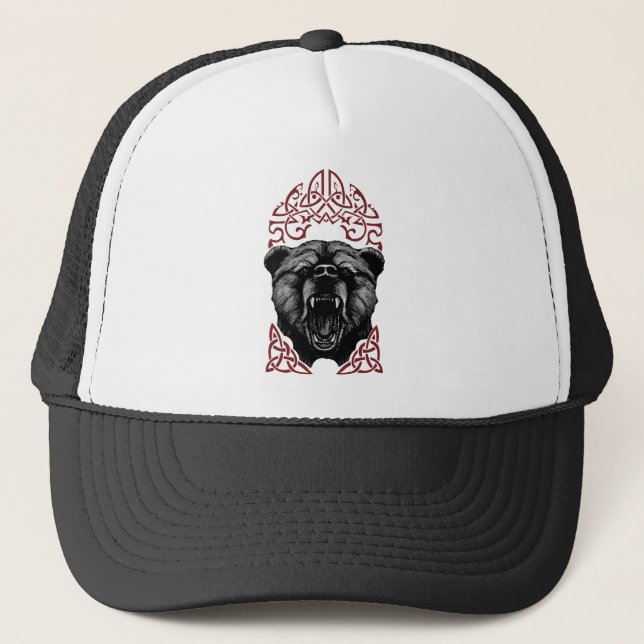 Vrålande Viking Björn Keps (Framsida)