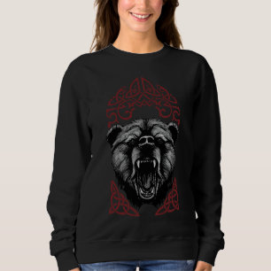 Vrålande Viking Björn T Shirt