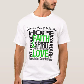 Vresighet - kanalcancer kan inte ta mitt hopp t-shirt