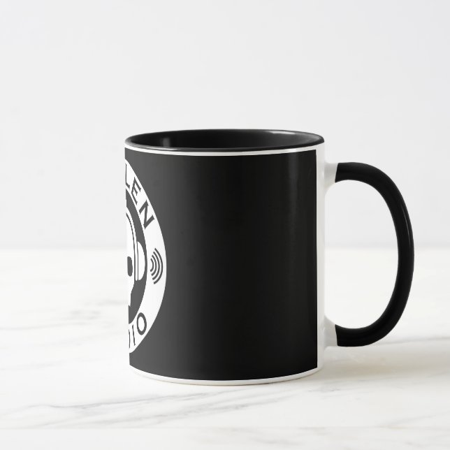 Vresigt radiosände kaffemuggen mugg (Höger)