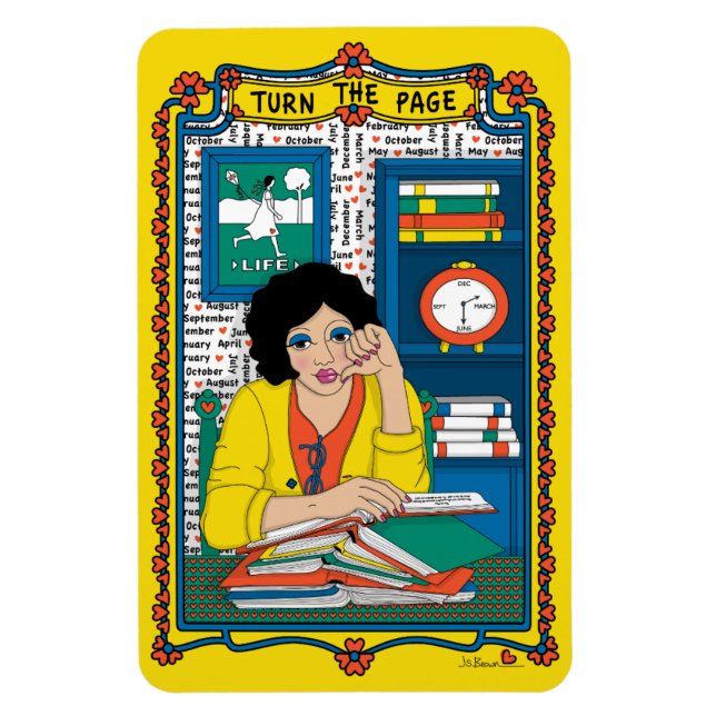 Vrid kylskåpet Page_B_4x6 Magnet (Vertikal)