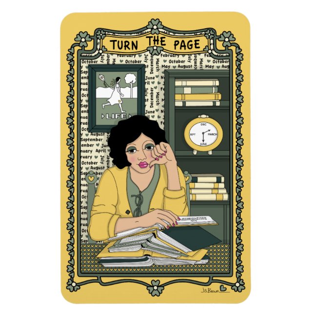 Vrid kylskåpet Page_C_4x6 Magnet (Vertikal)