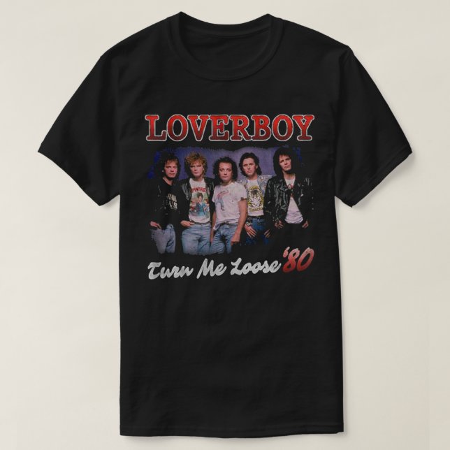 Vrid mig till Loverboy Classic T-Shirt (Design framsida)