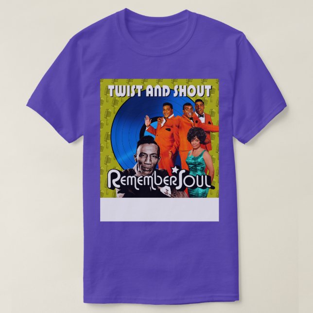 Vrid och skute kom ihåg Soul T Shirt (Design framsida)