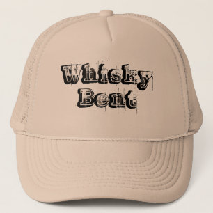 Vriden beige hatt för Whisky Truckerkeps