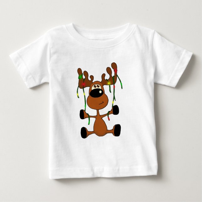 Vriden julälg t-shirt (Framsida)
