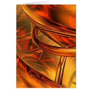 Vriden mässing hälsningskort