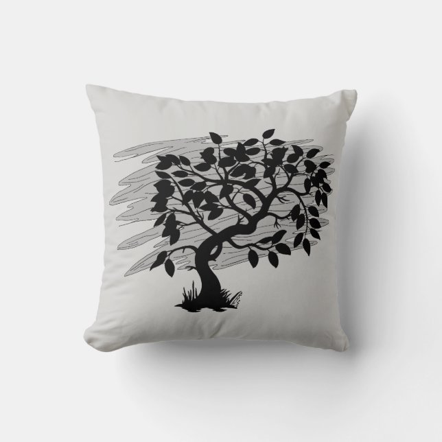 Vriden planta kudde (Framsida)