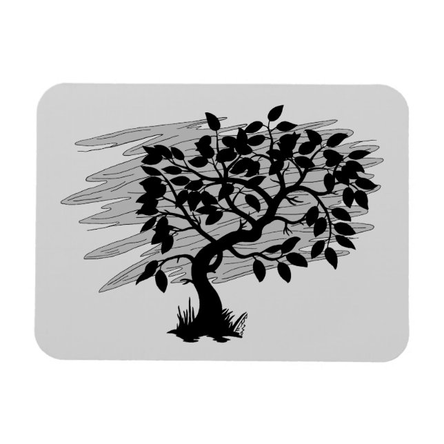 Vriden planta magnet (Horisontell)