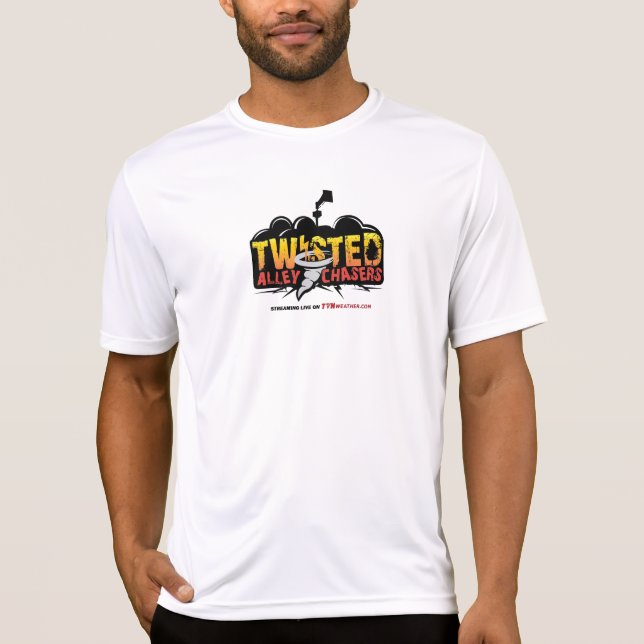 Vriden skjorta med TVN T-shirt (Framsida)