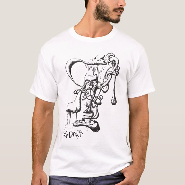 Vriden tillväxt t-shirt (Framsida)