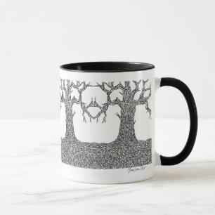Vriden trädkaffemugg mugg