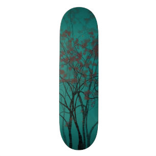 Vriden trädskogSkateboard Old School Skateboard Bräda 18 Cm