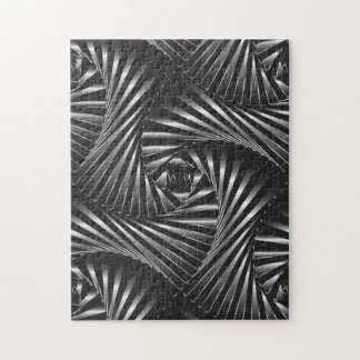 Vridet - svarten stålsätter pussel