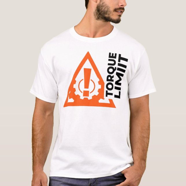 Vridmomentgräns Mekaniker Present Varning T Shirt (Framsida)