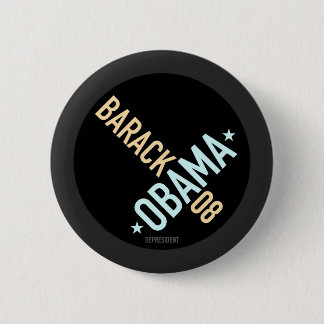 Vridna Barack Obama 08 knäppas Knapp