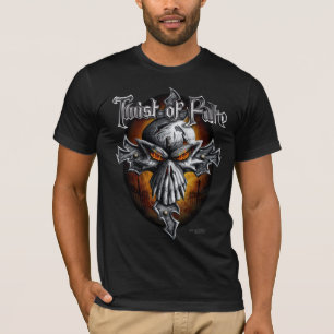 Vridning av ödemörkskjortan t-shirt