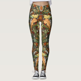 Vridoriansk dammjord leggings