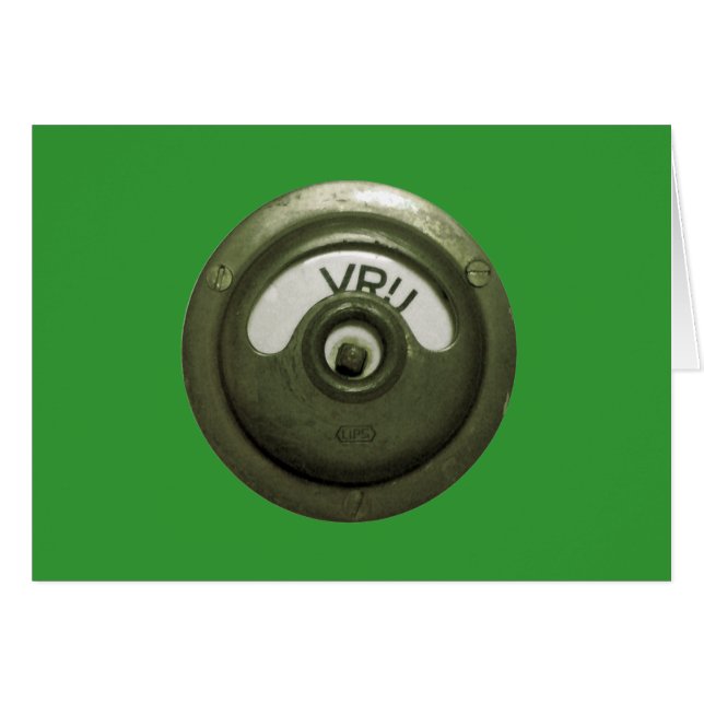 Vrij, vakant hälsningskort (Framsidan Horizontal)