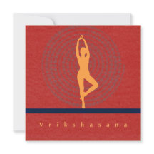 Vrikshasana konstkort