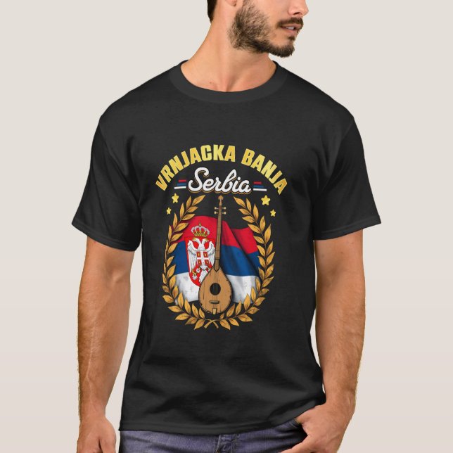 Vrnjacka Banja Serbien Souvenir T Shirt (Framsida)