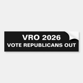 VRO 2026, RÖSTA UT REPUBLIKANERNA BILDEKAL