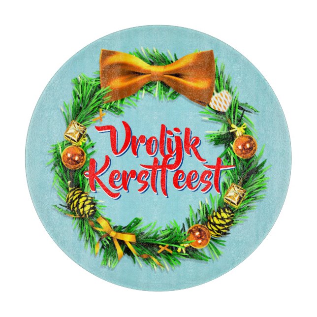 Vrolijk Kerstfest Dutch God jul (Framsidan)